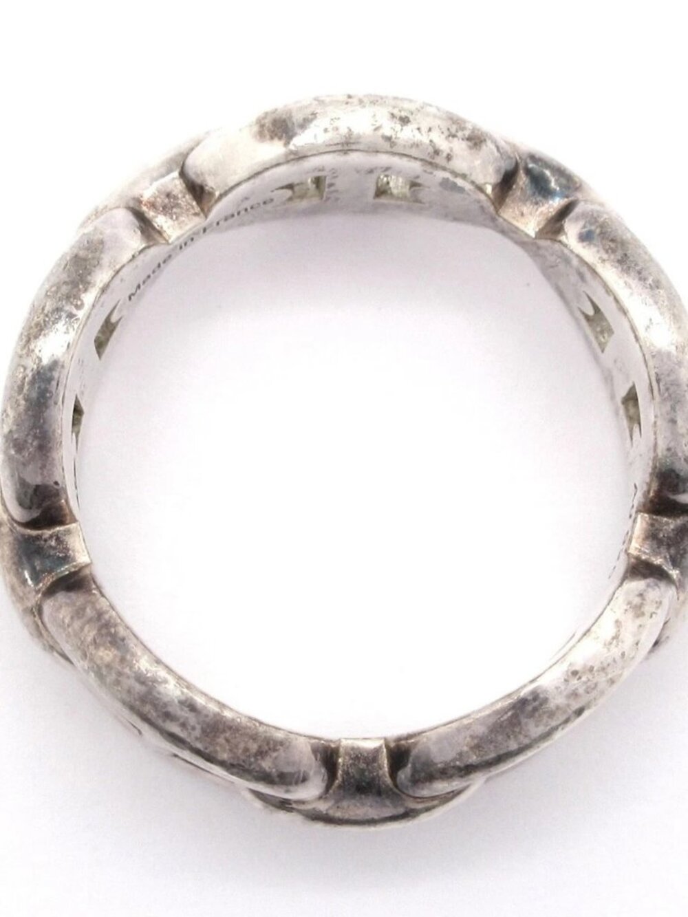 HERMES Chene Dunkle Enchene PM - Silver Ring - Picture 4 of 11